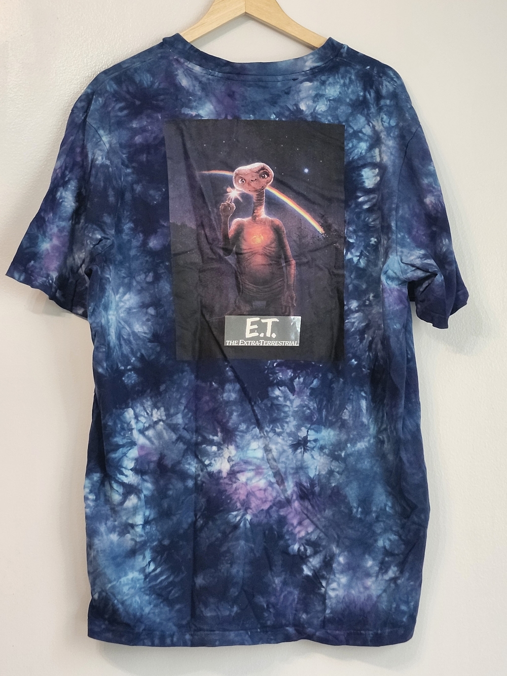 NWT E.T. Extra-Terrestrial Universal Shoe Palace 2XL Men Tie Dye T-shirt